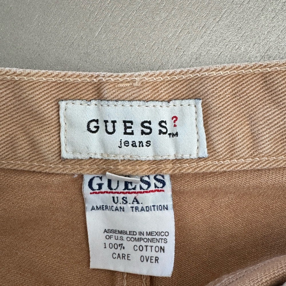 Guess Beige Cotton Jeans
